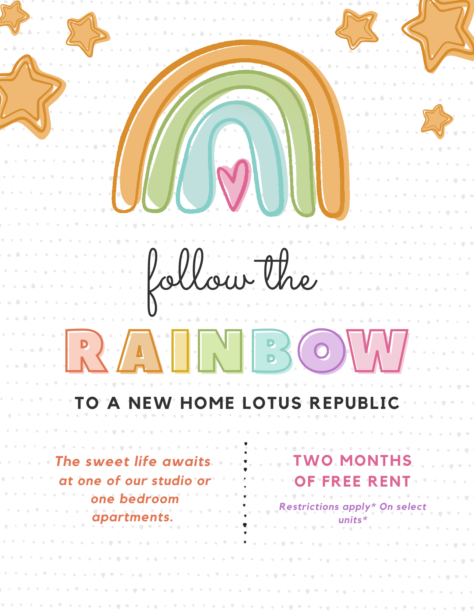 2 Months of free rent